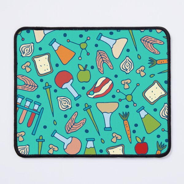 Item preview, Food science seamless pattern designed and sold by DesignsbySimons.