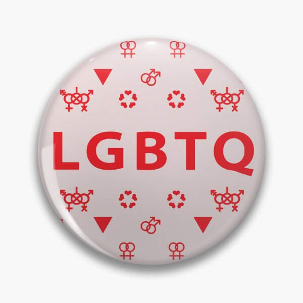 Item preview, RED LGBTQ Pride Repeat Graphic designed and sold by IBD-HOUS.