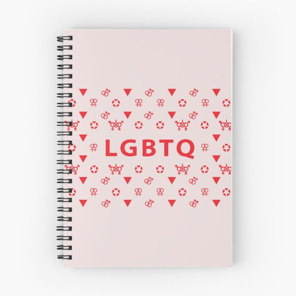Item preview, RED LGBTQ Pride Repeat Graphic designed and sold by IBD-HOUS.
