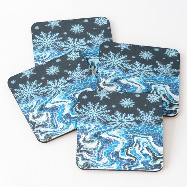 Item preview, Melting Crystal Snow designed and sold by MayGreenAbgrall.