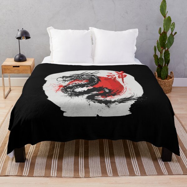 Item preview, Dragon Print, Real Dragon Symbol, Chinese Dragon Tattoo Graphic, Handwriting Japan Dragon designed and sold by enjoytheshirt.