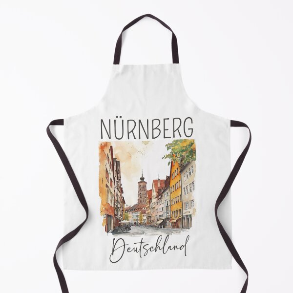 Item preview, Watercolor Design of Nuremberg / Nürnberg - Germany / Deutschland designed and sold by Sketch-Shack.