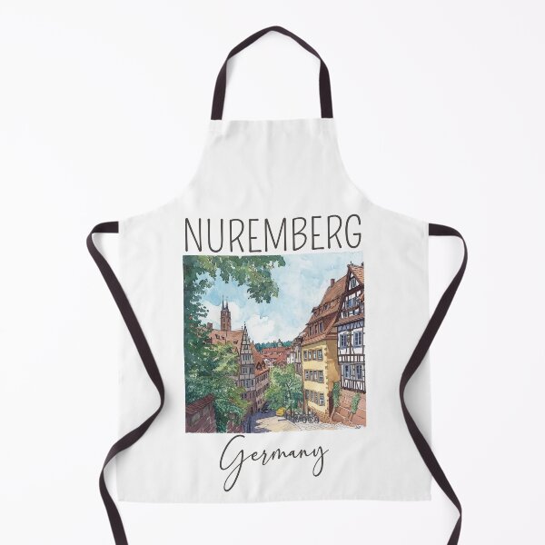 Item preview, Watercolor Design of Nuremberg / Nürnberg - Germany / Deutschland designed and sold by Sketch-Shack.