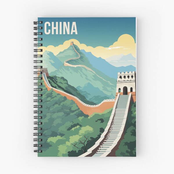 Item preview, Great Wall of China - China Vintage Travel Poster Retro designed and sold by artra-shop.