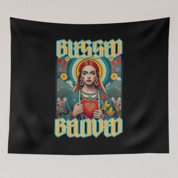 Item preview,  Beloved and blessed is women with red heart romantic happy christian gifts  designed and sold by thankful-loco.