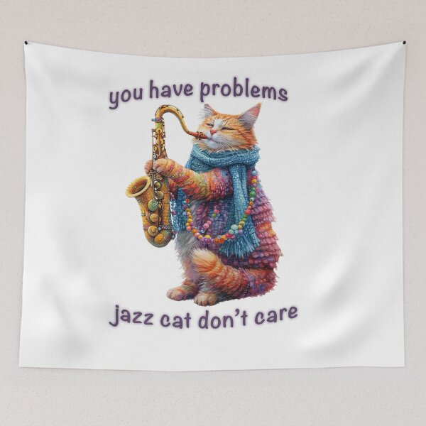 Item preview, Jazz Cat designed and sold by CharlesAFish.