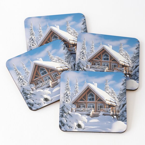Item preview, Retro Winter Wonderland Cabin Getaway designed and sold by Shirtastically.