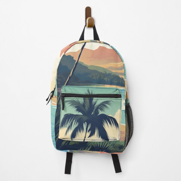 Item preview, Hawaii Beach Vintage Travel Poster Retro designed and sold by artra-shop.