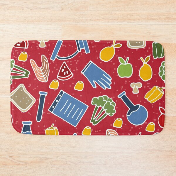 Item preview, Food science seamless pattern designed and sold by DesignsbySimons.