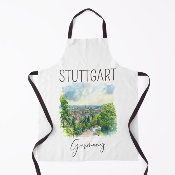 Item preview, Watercolor Design of Stuttgart - Germany / Deutschland designed and sold by Sketch-Shack.