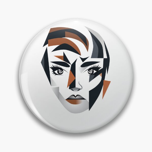 Artikelvorschau, Asynclone Head Woman Modern Art Abstract entworfen und verkauft von Asynclone.