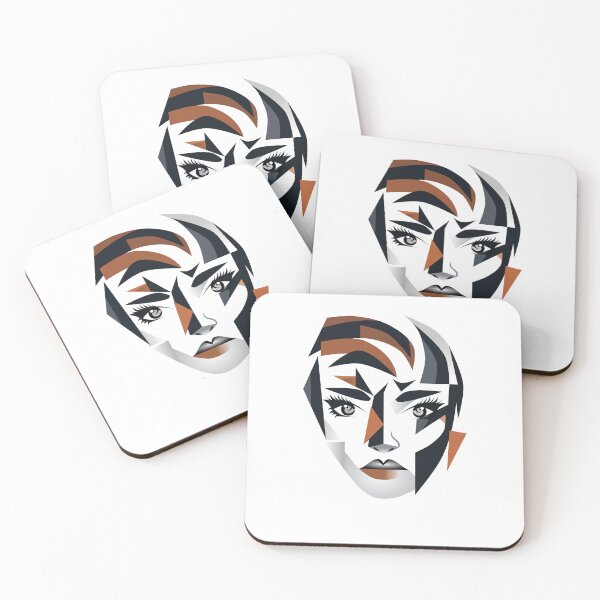 Artikelvorschau, Asynclone Head Woman Modern Art Abstract entworfen und verkauft von Asynclone.