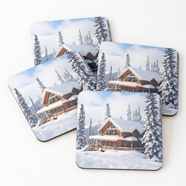 Item preview, Retro Winter Wonderland Cabin Getaway designed and sold by Shirtastically.