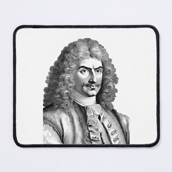 Item preview, Portrait of Molière designed and sold by NTGUILTY.