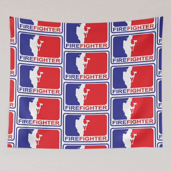 Item preview, MAJOR LEAGUE FIREFIGHTER (WHITE) designed and sold by RENAGADE4LYF.