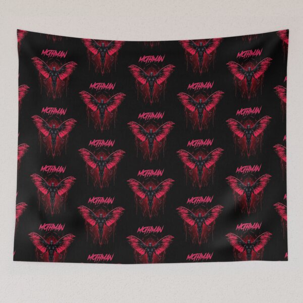 Item preview, Mothman - synthwave cyberpunk designed and sold by GlitchGrotesque.