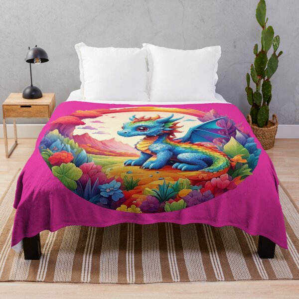 Item preview, Charming Rainbow Chameleon: Cute baby dragon design designed and sold by Minpadesign.