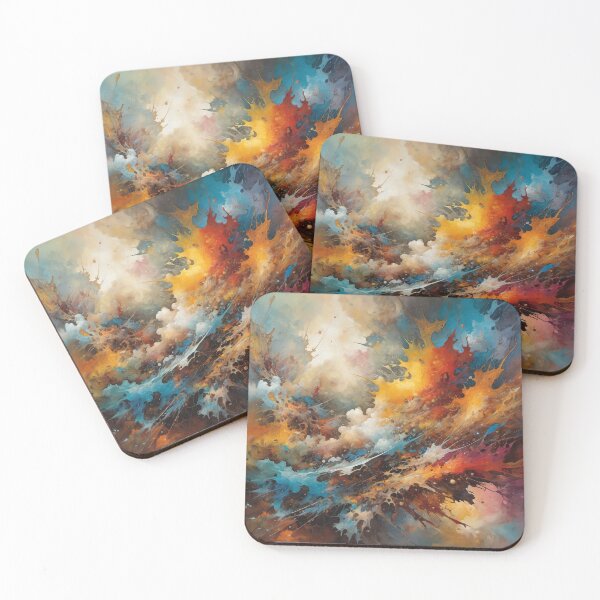 Item preview, A colorful explosion of paint designed and sold by johndesign88.