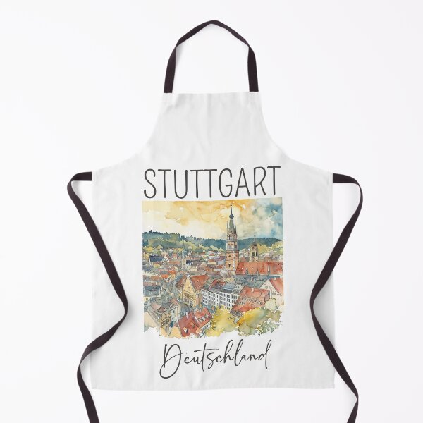Item preview, Watercolor Design of Stuttgart - Germany / Deutschland designed and sold by Sketch-Shack.