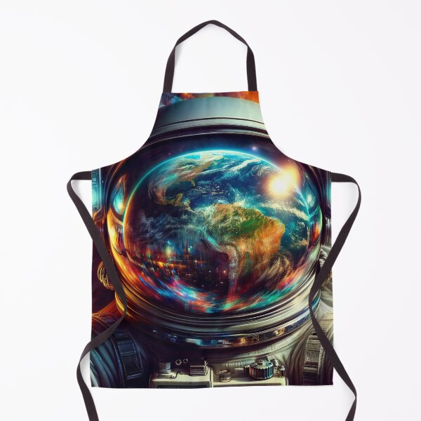 Item preview, Astronaut's Homage: Glimpse of Gaia designed and sold by ArtComixHaven.