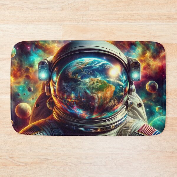 Item preview, Astronaut's Homage: Glimpse of Gaia designed and sold by ArtComixHaven.