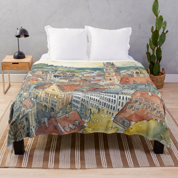 Item preview, Watercolor Design of Stuttgart - Germany / Deutschland designed and sold by Sketch-Shack.