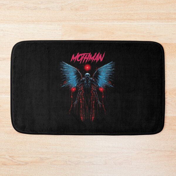 Item preview, Mothman - synthwave cyberpunk designed and sold by GlitchGrotesque.