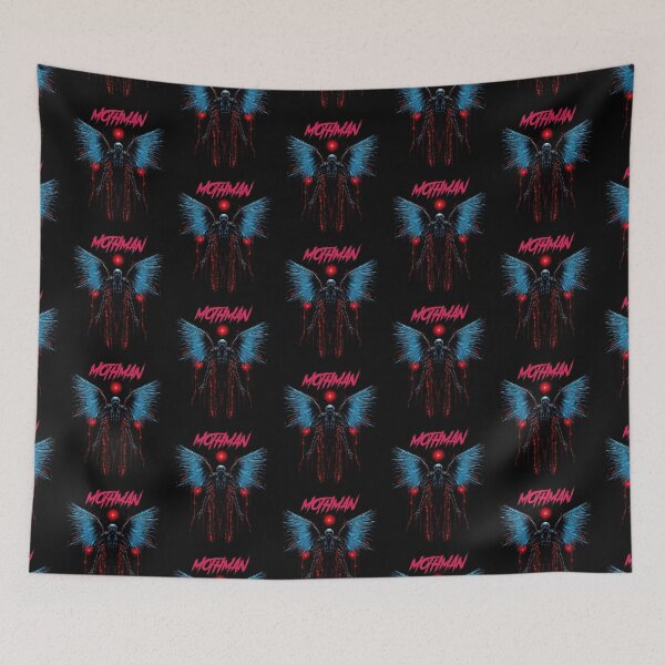 Item preview, Mothman - synthwave cyberpunk designed and sold by GlitchGrotesque.