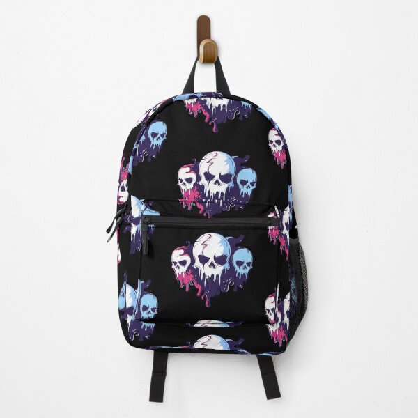 Item preview, Vibrant Melting Skulls designed and sold by TheRealmWithin.