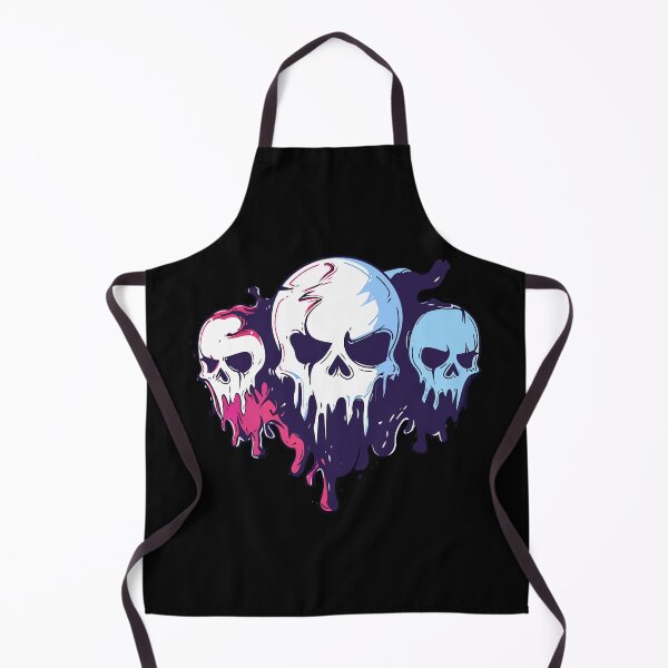 Item preview, Vibrant Melting Skulls designed and sold by TheRealmWithin.