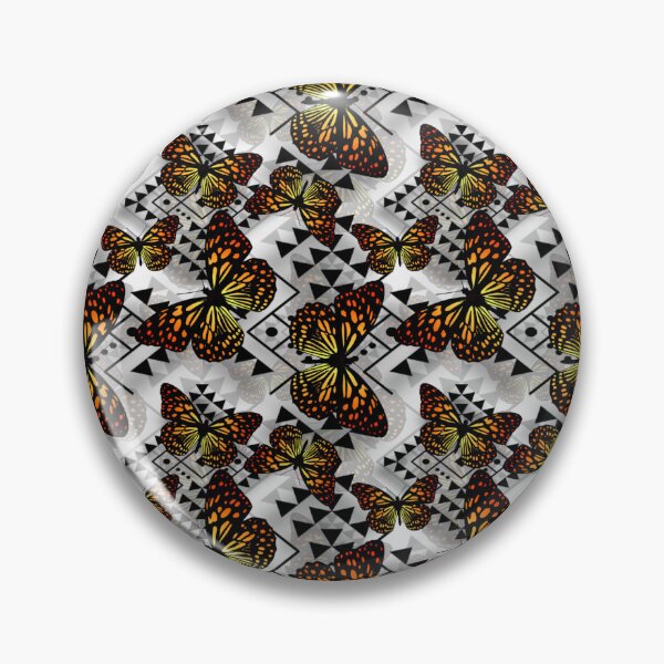 Item preview, White / Black  / Fire Color Native Butterfly 2024 designed and sold by JMWCD.
