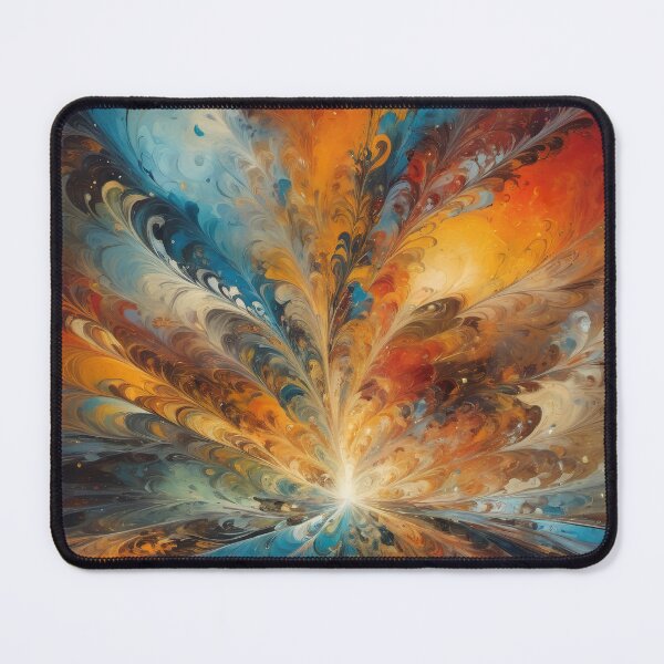 Item preview, A colorful swirls on a surface designed and sold by johndesign88.