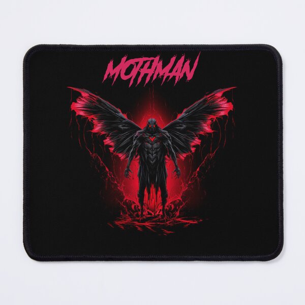Item preview, Mothman - synthwave cyberpunk designed and sold by GlitchGrotesque.