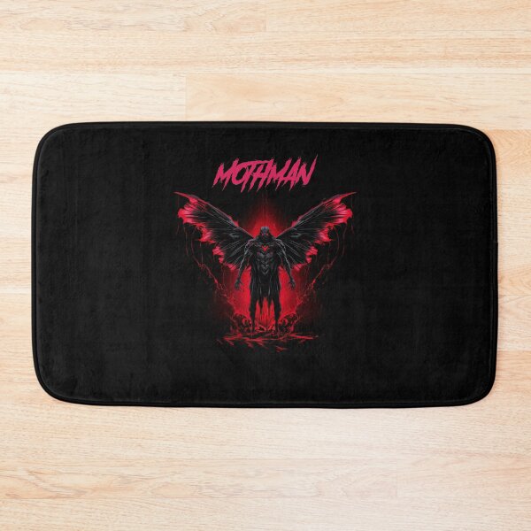Item preview, Mothman - synthwave cyberpunk designed and sold by GlitchGrotesque.