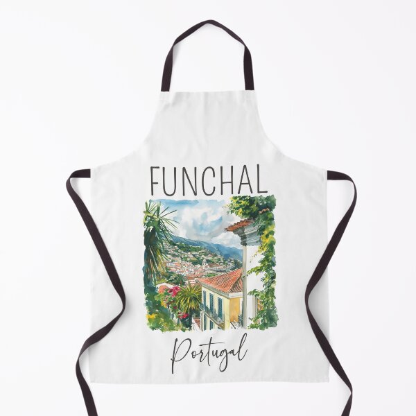 Item preview, Watercolor Design of Funchal - Portugal designed and sold by Sketch-Shack.