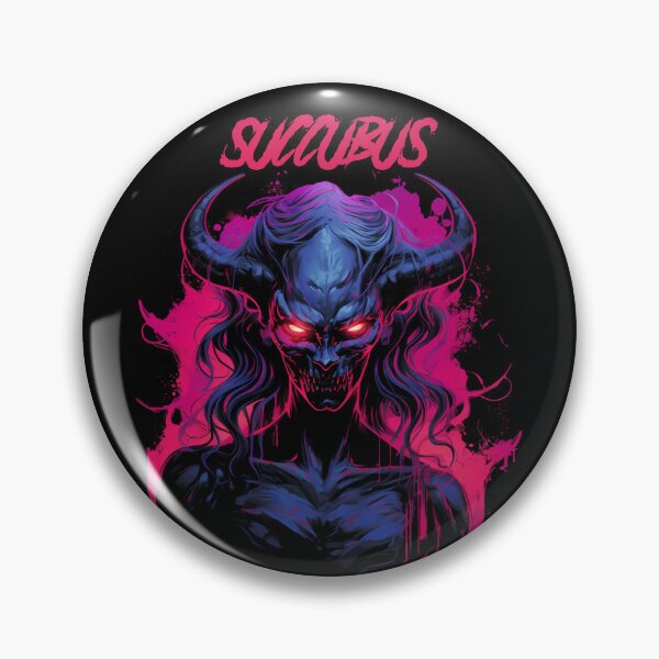 Item preview, Succubus - synthwave cyberpunk designed and sold by GlitchGrotesque.