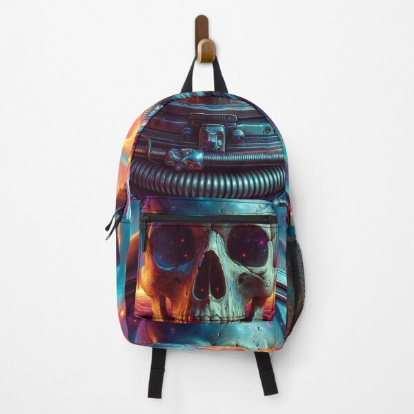 Item preview, Celestial Buccaneer: Skull Among the Stars designed and sold by ArtComixHaven.