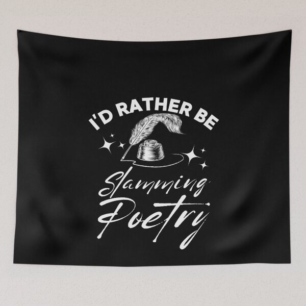 Item preview, I'd Rather Be Slamming Poetry Funny Creative Writing designed and sold by SharpThreadZ.