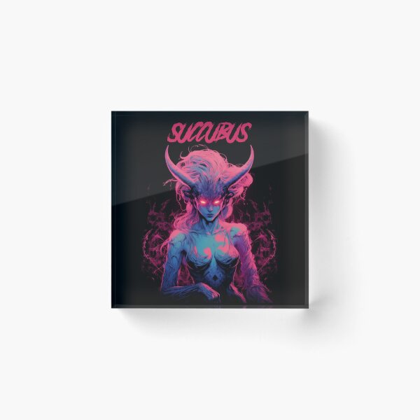 Item preview, Succubus - synthwave cyberpunk designed and sold by GlitchGrotesque.