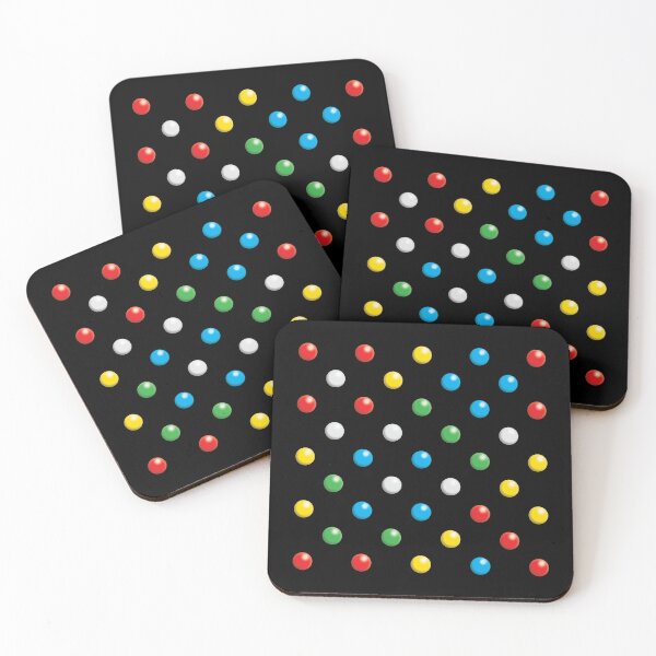 Item preview, Fun Primary Colour Discs designed and sold by sleepingdogprod.