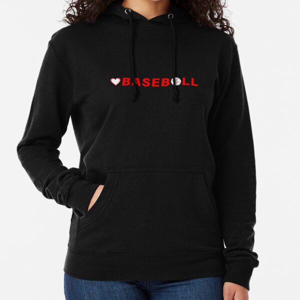 Love Baseball Bat Ball Games (Design Day 94) Lightweight Hoodie
