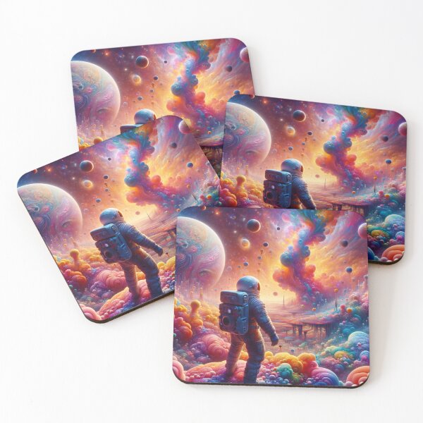 Item preview, Voyager's Reverie: The Surreal Spheres designed and sold by ArtComixHaven.