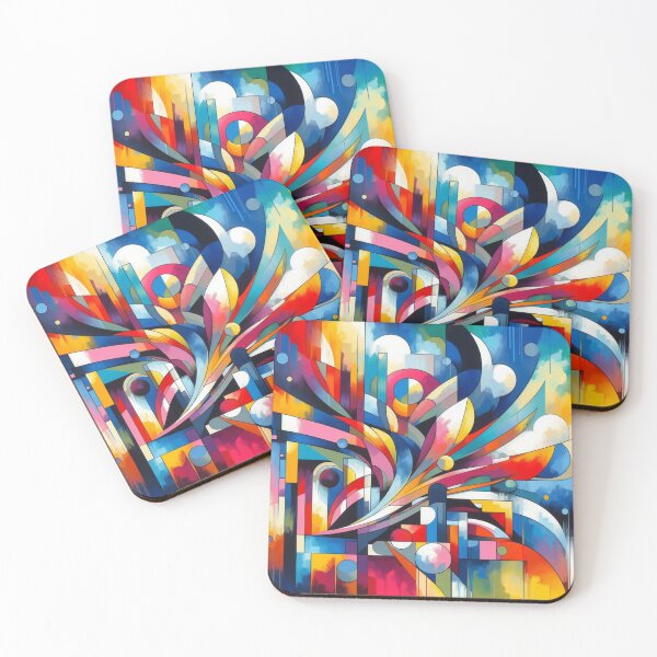 Item preview, Harmony of color in the abstract world designed and sold by Lyavalio.