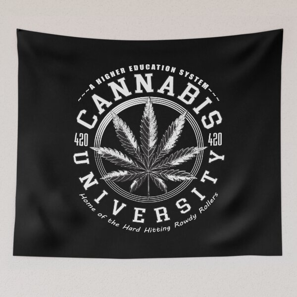 Item preview, CANNABIS 420 UNIVERSITY of HIGHER EDUCATION designed and sold by pacedesign.