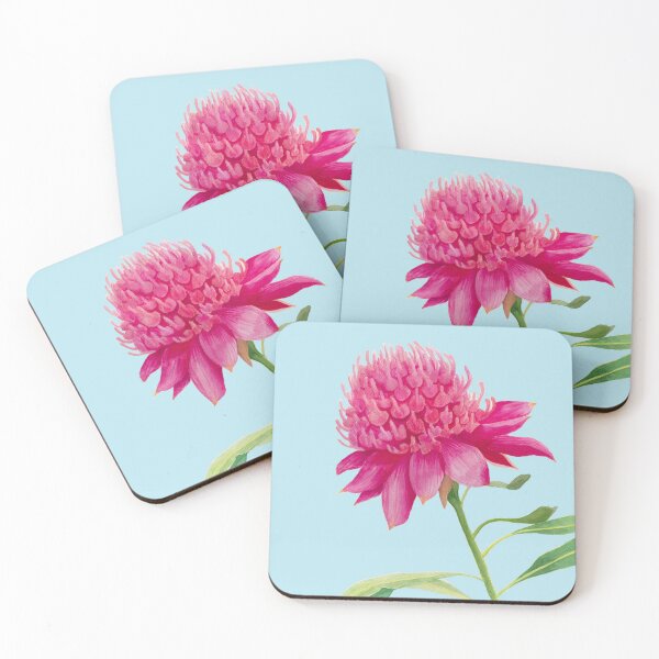 Item preview, Watercolour Waratah  designed and sold by LaniMaeCreative.