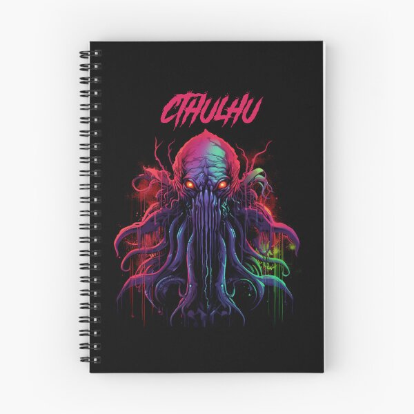 Item preview, Cthulhu - synthwave cyberpunk designed and sold by GlitchGrotesque.