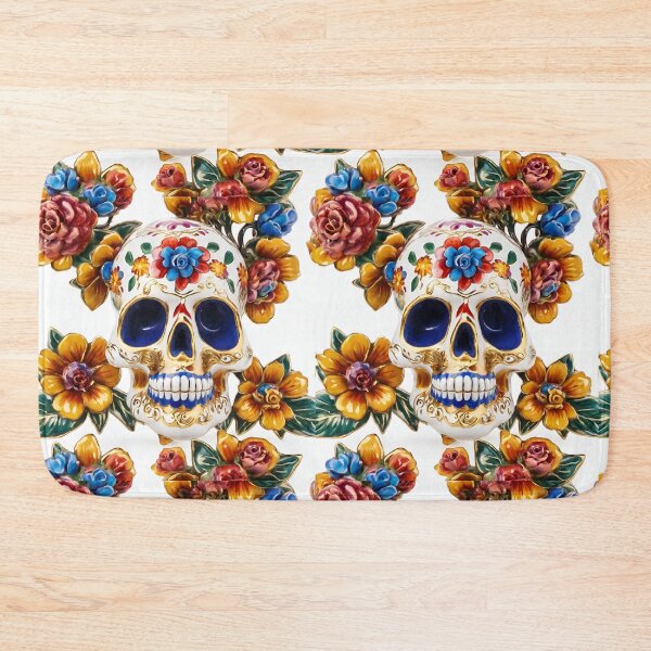 Item preview, Porcelain Calavera skull designed and sold by MyCraftForYOU.