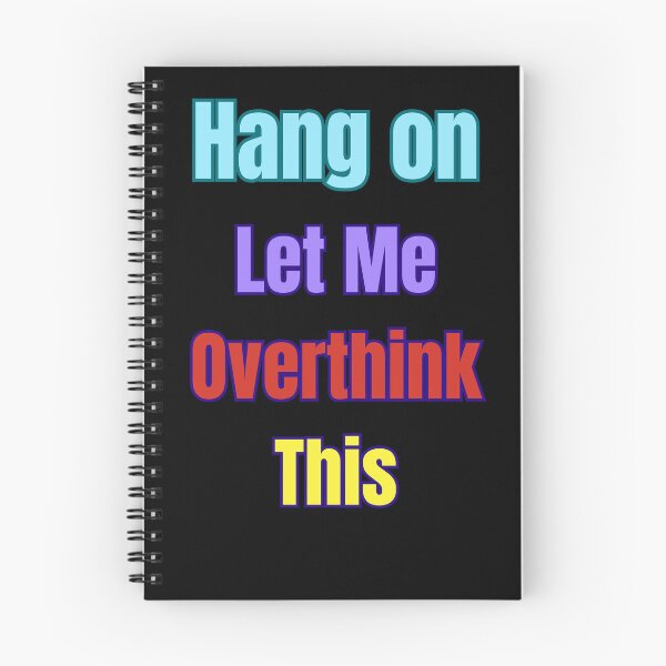 Item preview, Don't Panic, Just Let Me Overthink  designed and sold by CraftyrCreator.