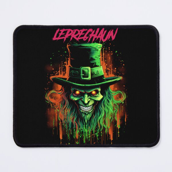 Item preview, Leprechaun - synthwave cyberpunk designed and sold by GlitchGrotesque.