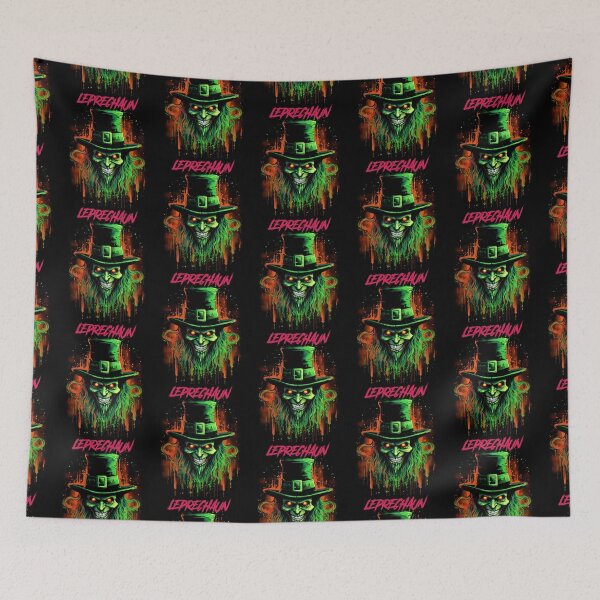Item preview, Leprechaun - synthwave cyberpunk designed and sold by GlitchGrotesque.